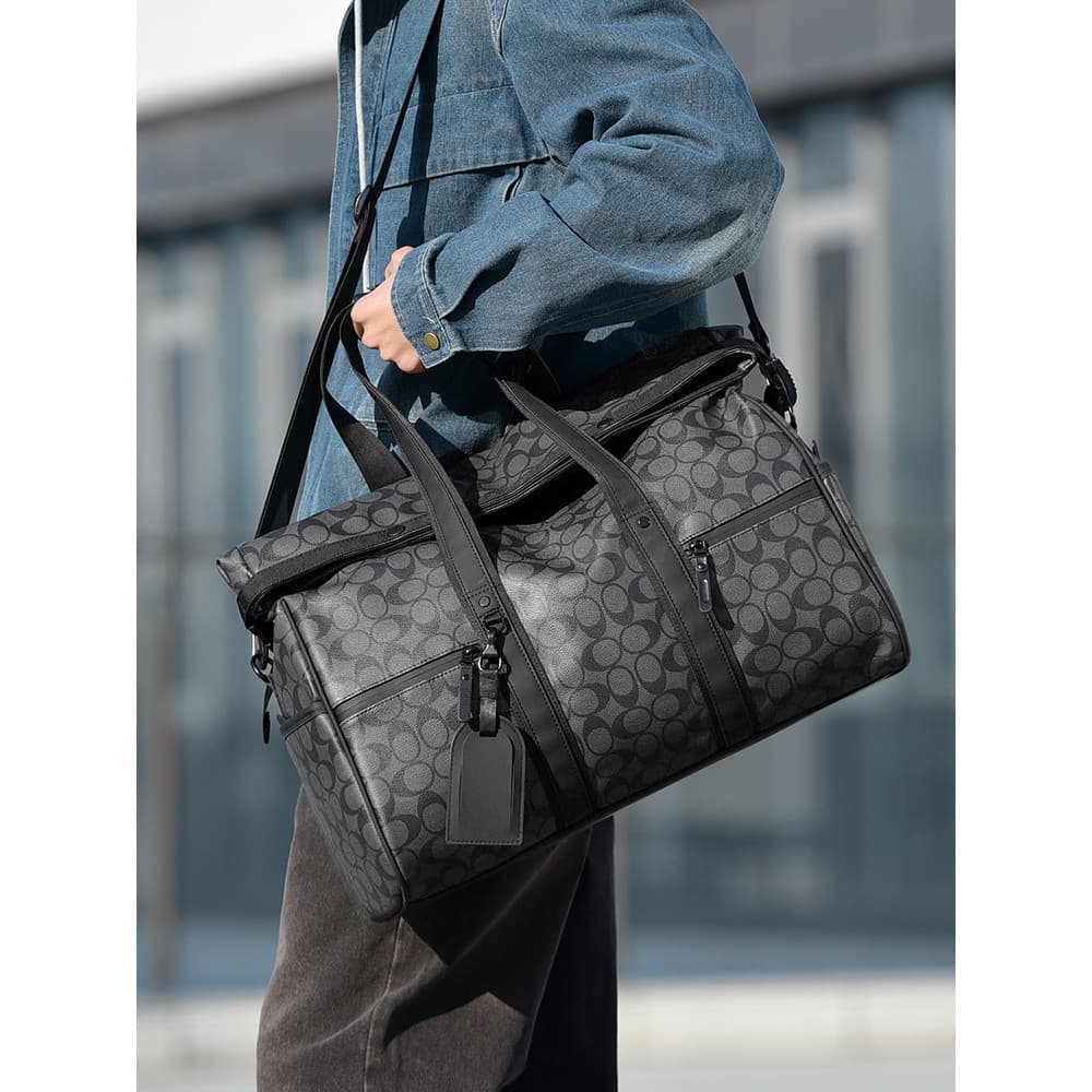 Bolsa de viagem masculina, bolsa de ginástica Casual de alta qualidade, à prova d'água, separação seca e molhada, bolsa