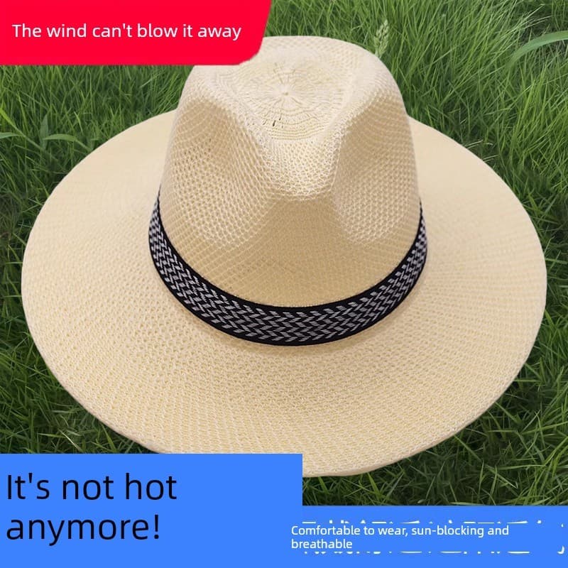 boné masculino boné Chapéu masculino verão protetor solar chapéu de palha ao ar livre praia montanhismo balde chapéu a