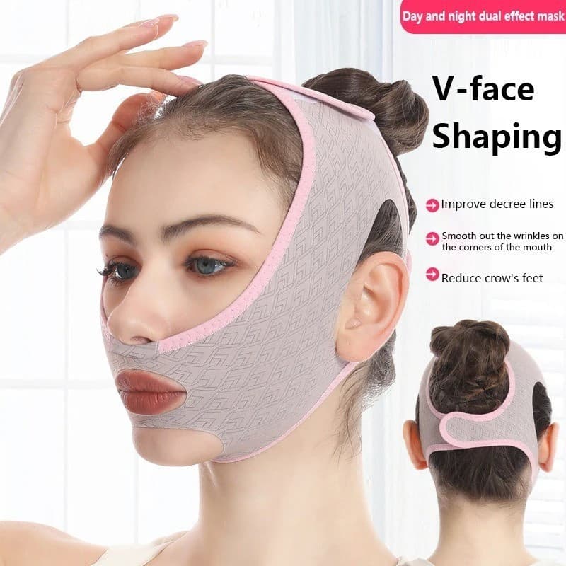 Face Lift V Máscara Modeladora Facial Emagrecedora Anti-Rugas Correia De Beleza Pescoço Fino Ferramentas De Cuidados Fac