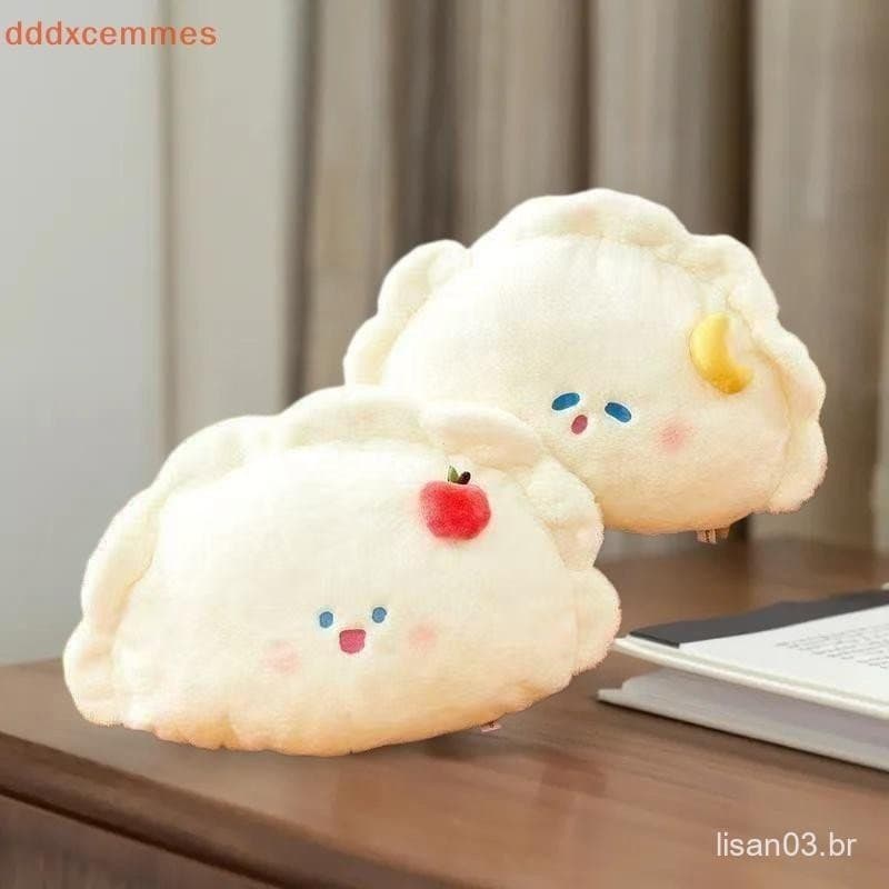 1 Peça Squishy Jiaozi Travesseiro Plushie Cuddle Bonecos De Pelúcia Com Rostos Bordados 50 Cm Bolinho Fofo