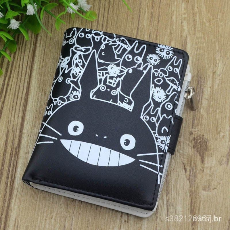 Desenho Animado Meu Vizinho Totoro Carteiras Masculinas Bifold & Trifold