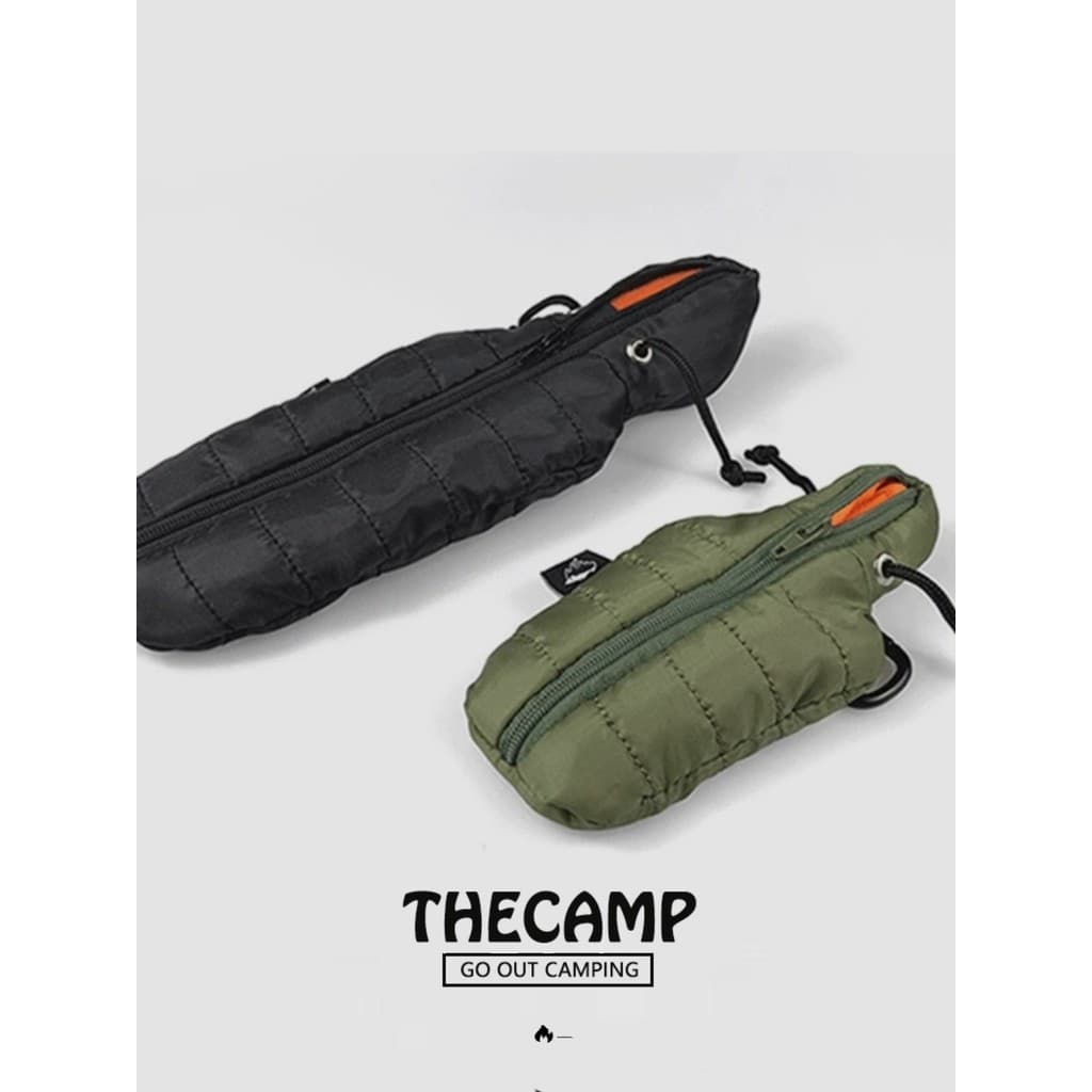 Acampamento ao ar livre criativo saco de dormir saco de armazenamento Mini pequenas coisas selvagens utensílios de mesa