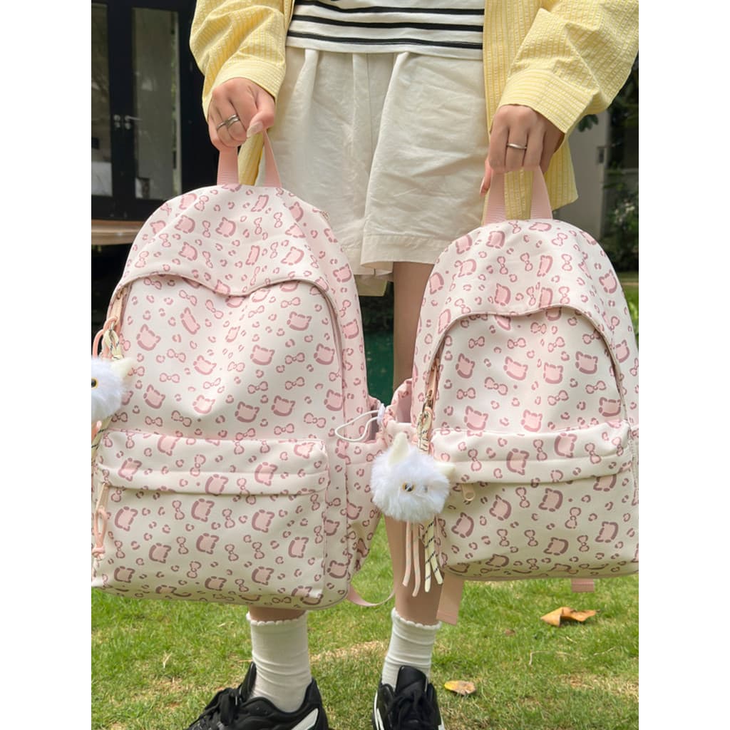 Crianças mochila meninas passeio viagem leve estudo primavera mochila de viagem estudantes do ensino médio mochila menin
