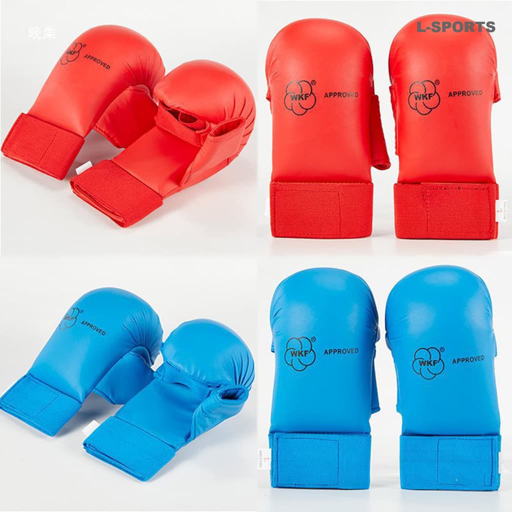 Luvas De Boxe Couro PU Muay Thai Guantes De Luta Livre MMA Saco De Areia Luva De Treinamento Esportivo Karatê Proteção P