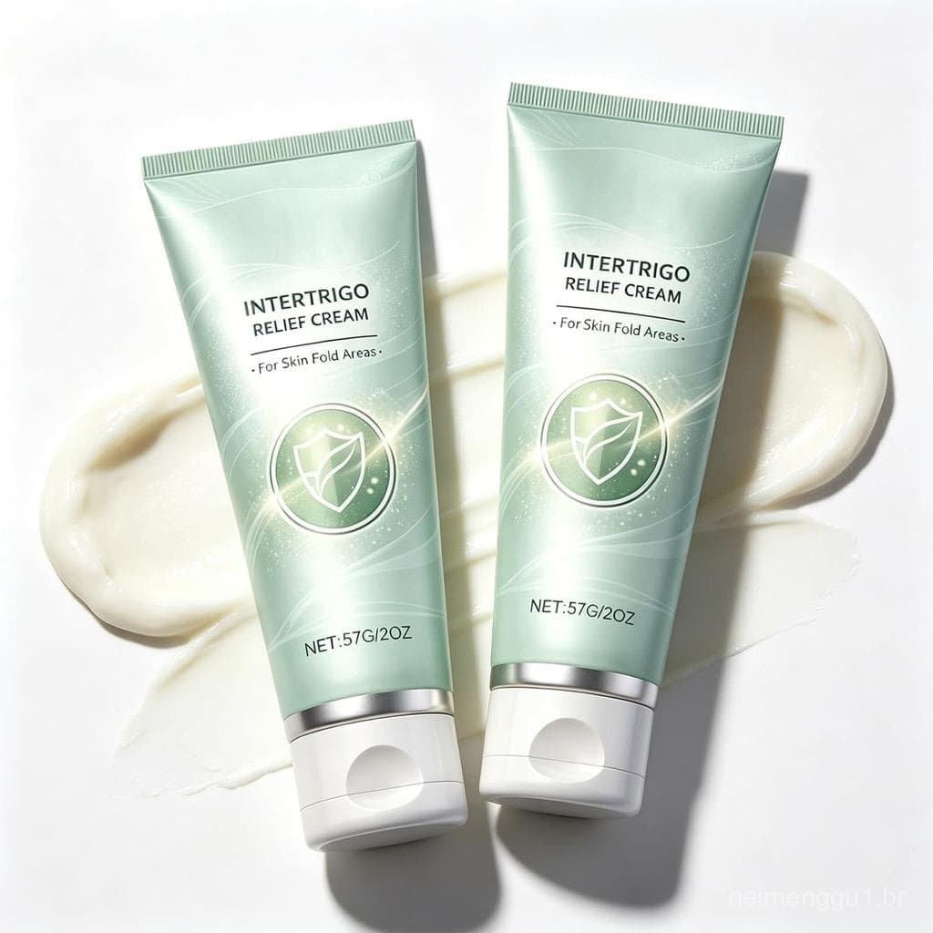 Creme Intertrigo, Pacote com 2 Cremes Anti-Fricção, Creme para Cuidado Íntimo para Intertrigo, Creme Aliviador para Cuid