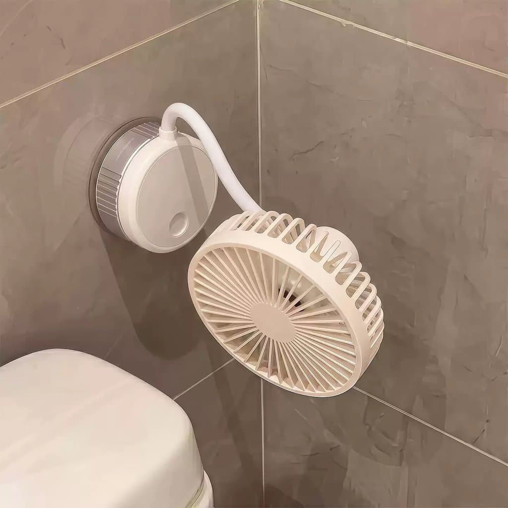 Ventosa ventilador de banheiro Desktop portátil pequeno silencioso quarto maquiagem rosto soprando cozinha posição traba