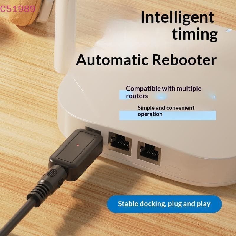 [kaan] 1/3/5 Unidades 24H Ferramenta De Redefinição De Desligamento Automático DC WiFi Roteador De Reinicialização Autom