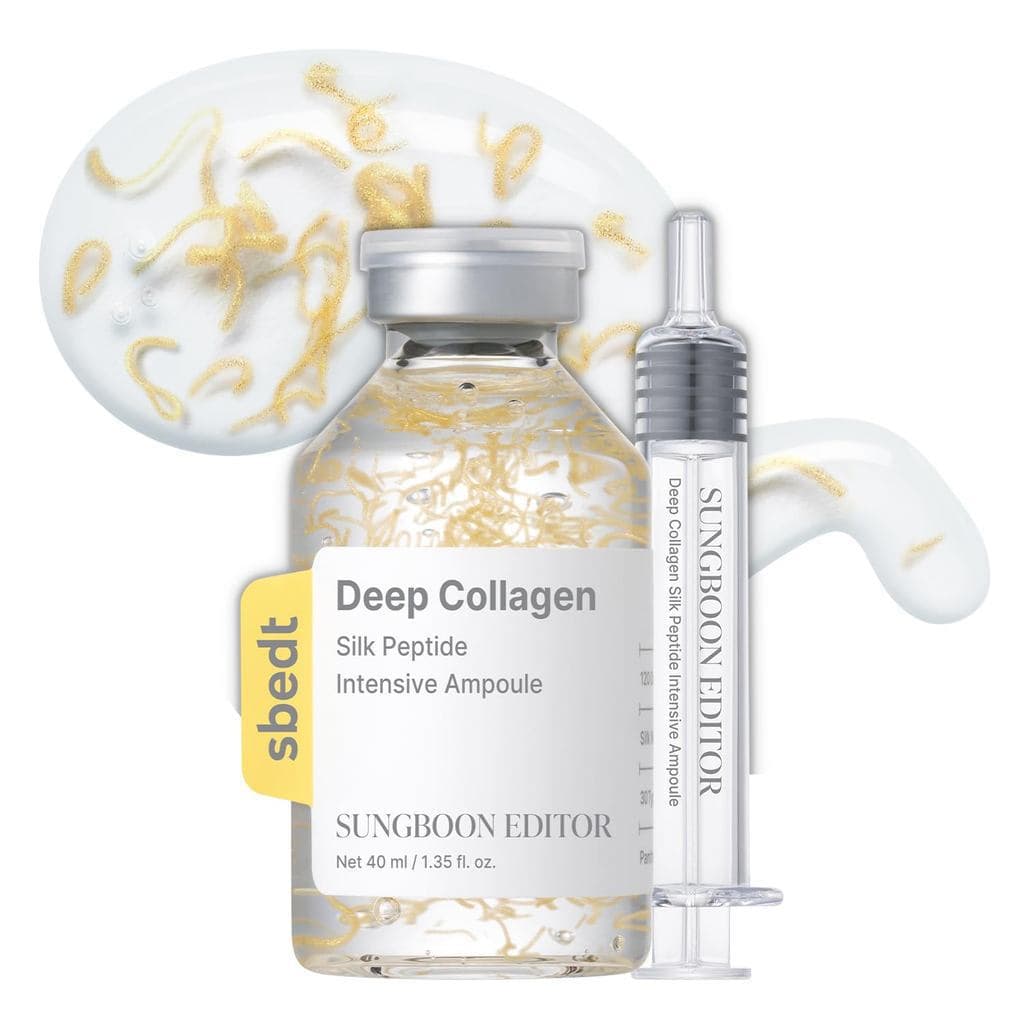SUNGBOONEDITORAmpola Intensiva de Lifting com Colágeno Profundo e Peptídeos de Seda | Sérum Coreano Anti-Envelhecimento