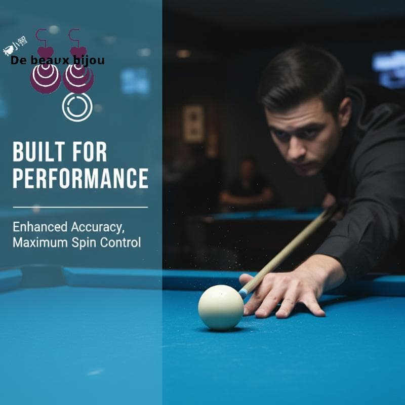 Bom 14MM Bilhar Smh Cue Ponta De Couro Durável Piscina Sti Cabeça Substituição Para Nove Bola Mesa Entretenimento Bem