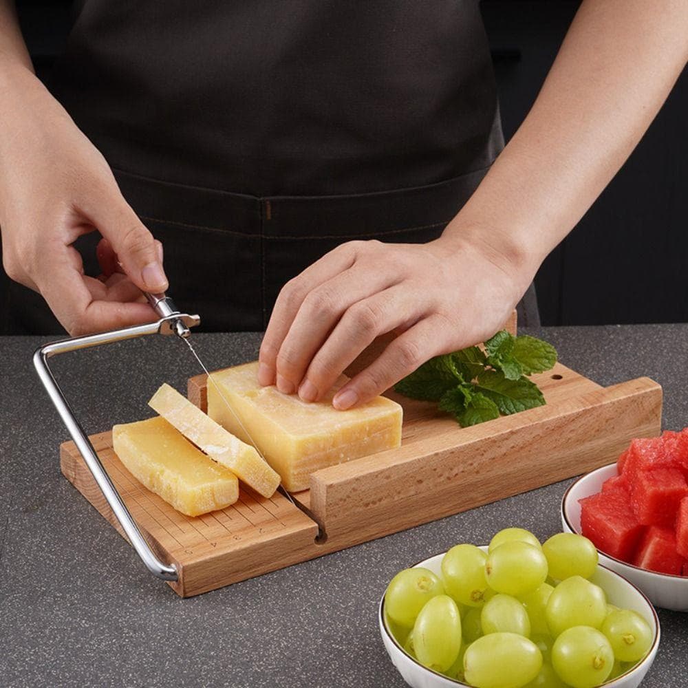 Cortador De Queijo   , Com Fatiador De Presunto Em Escala , Sabonete Artesanal Fio De Aço Inoxidável