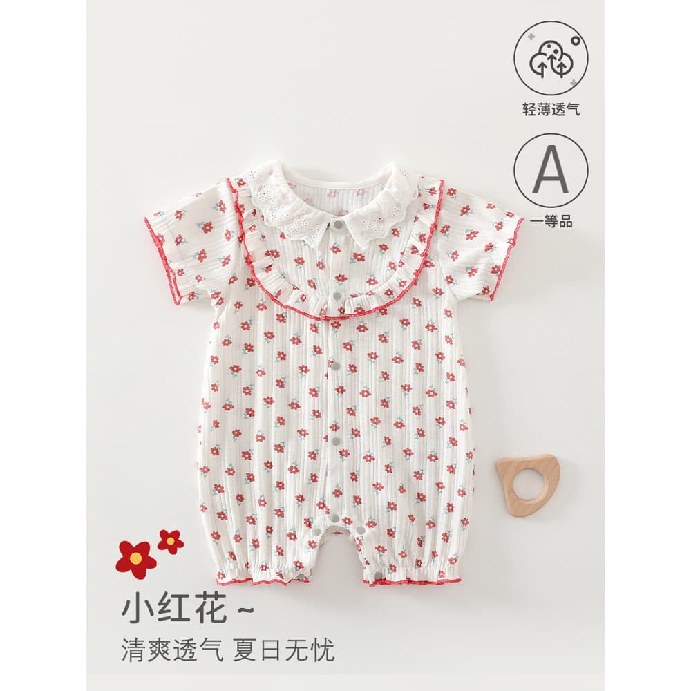 Vestido de verão para bebê, roupas fofas e fofas de verão