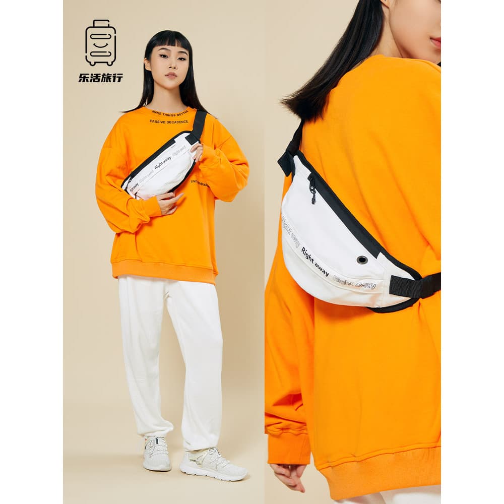 Bolsa mensageiro feminina bolsa de cintura equipamento de corrida armazenamento bolsa para celular 2025 verão novo estil