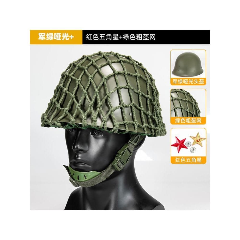G GK80 estilo capacete de aço Real liberação piso boné soldado veterano ventilador militar segurança Retro liga aço capa