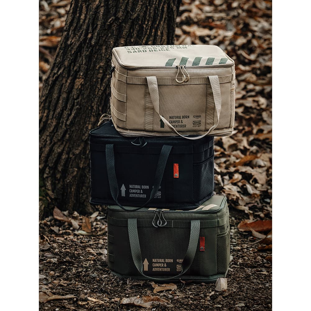 Carga acampamento ao ar livre ventilador militar estilo tático saco de armazenamento saco de armazenamento engrossado An