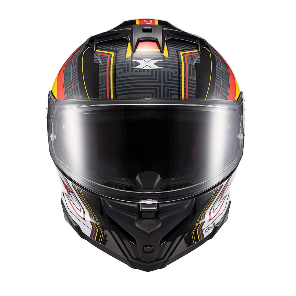 Capacete Moto Texx Kaiman Flag Fechado Esportivo Antirrisco