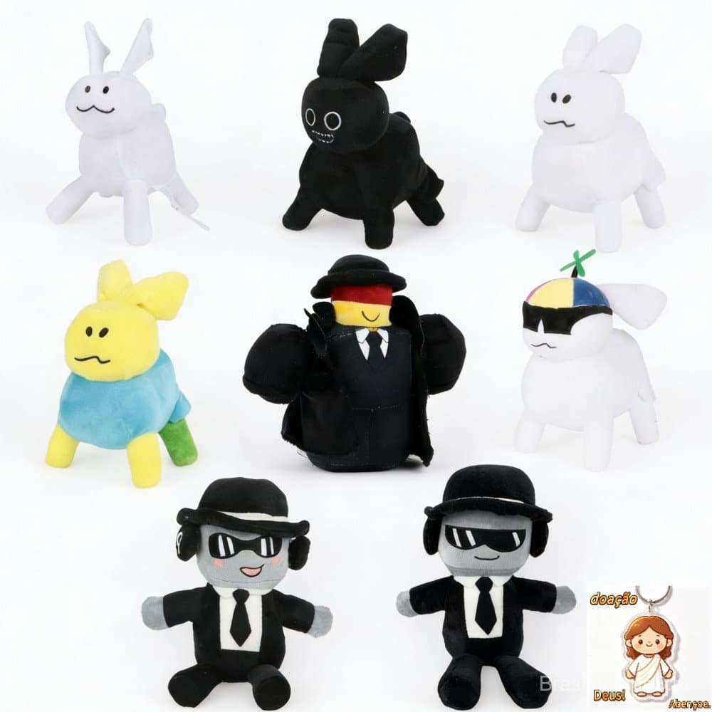 Roblox Forsaken Gubby Brinquedos De Pelúcia Bonito Chance Bonecos Para Crianças Aniversário Presente De Natal