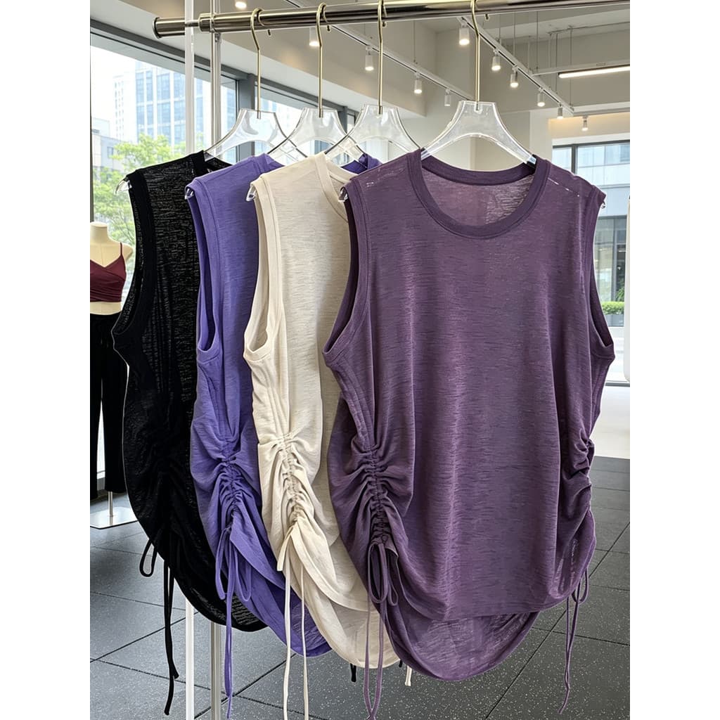 Fat MM Plus Size blusa esportiva feminina verão novo estilo fino ajuste mais magro olhar Yoga camiseta de secagem rápida