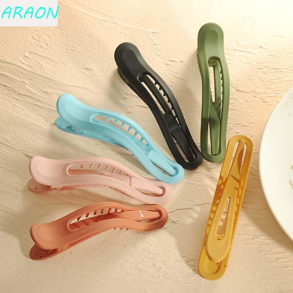 Presilha de Cabelo Elegante e Fosca para Mulheres ARAON, Presilha de Cabelo em Cores Doces para Meninas, Ideal para Lava