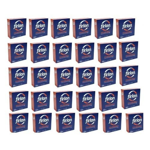 Kit 30 Fita Veda Rosca 12mm X 25 Metros Firlon Branco