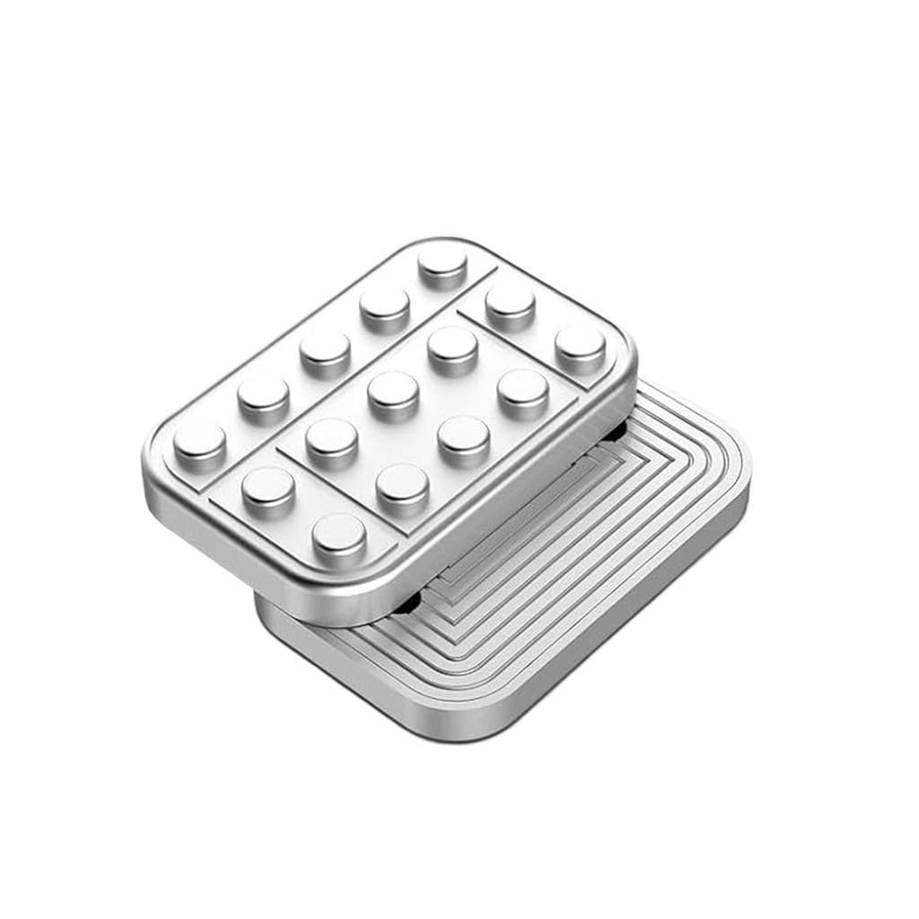 Edc Descompressão Brinquedo Metal Ilimitado Fantasia Push Card Blocos De Construção Pop Moeda