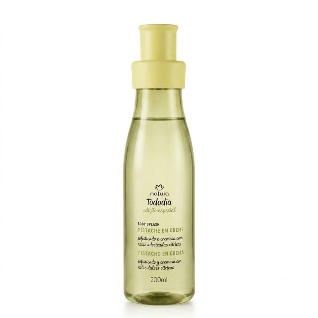 Tododia Pistache em Creme Body Splash Colônia Feminino - 200 ml