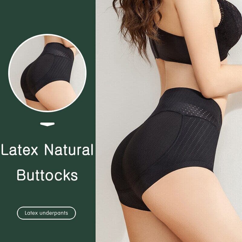 Booty Enhancer Coração Forma Body Shaper Nádegas Respirável Pequeno Buraco Roupa Interior Sem Costura