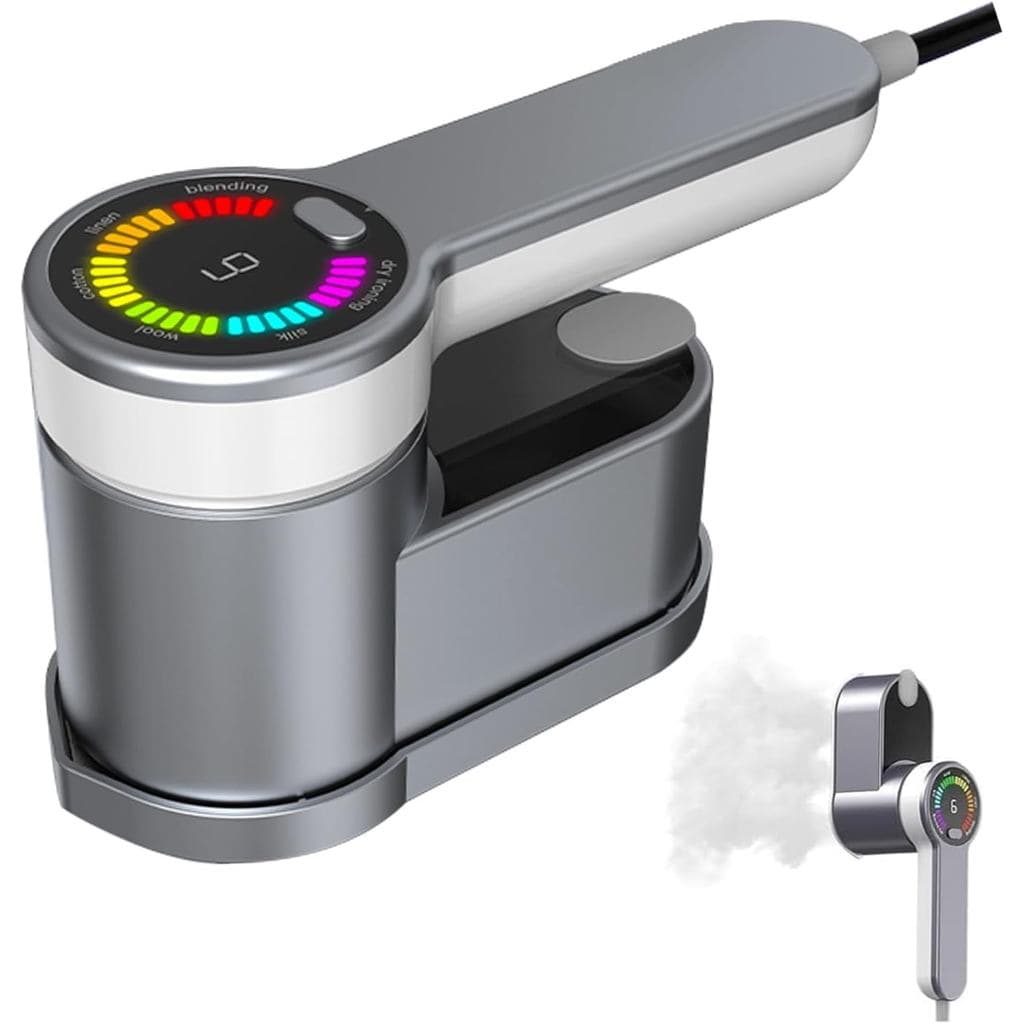 Mini Ferro a Vapor Portátil para Roupas, Vaporizador de Roupas Portátil - 6 Modos de Passar Inteligentes, Vaporizador de