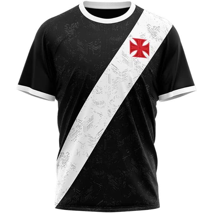 Camisa Vasco Infantil Building Licenciada Casual Oferta Nfe