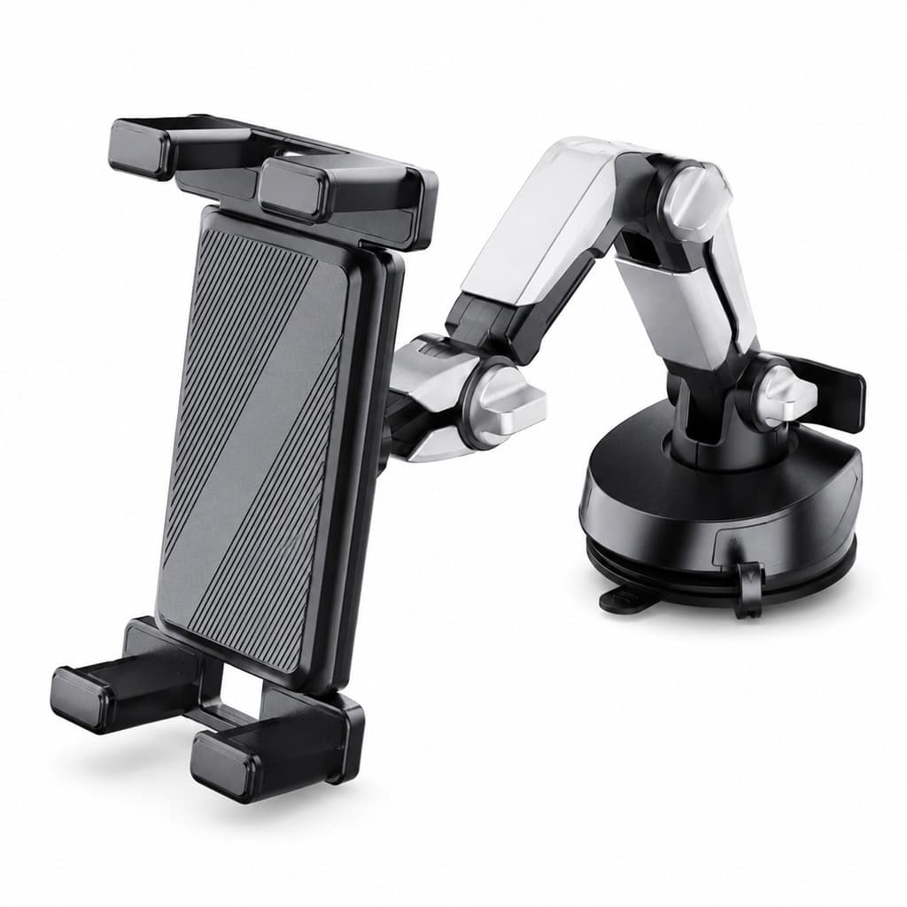Suporte Veicular Articulado Para Celular Com Ventosa