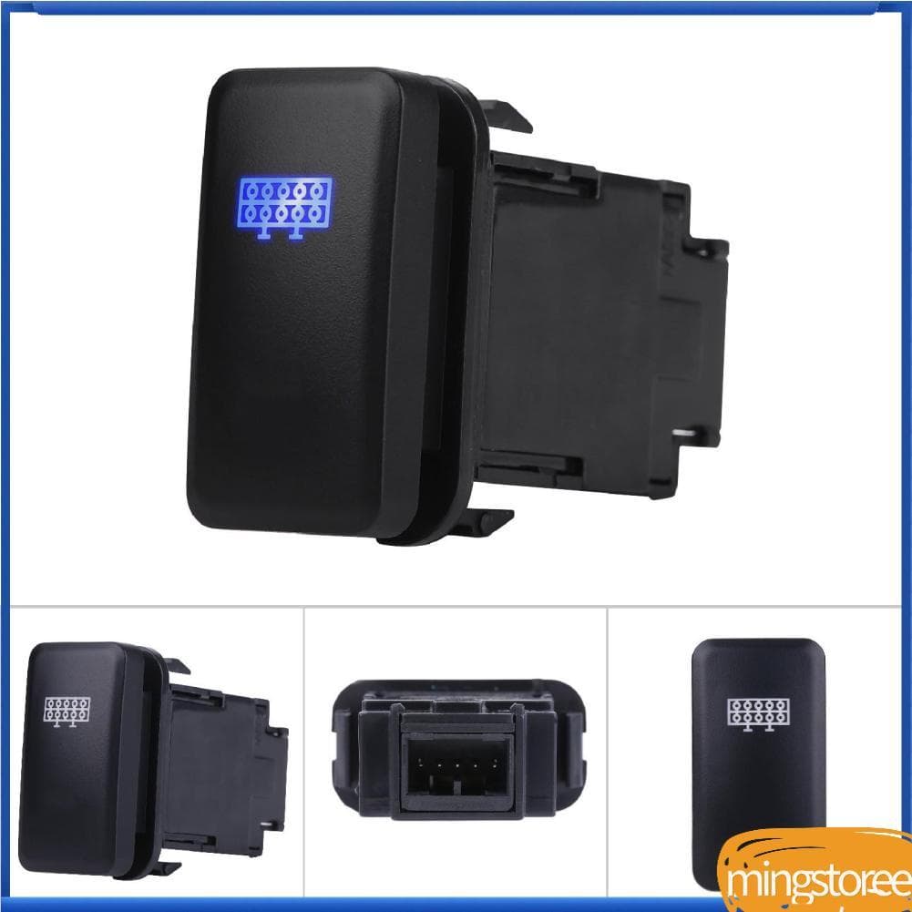 mingstoree.br Interruptor oscilante de barra de luz LED ONOFF Keenso 12V Azul Car Auto On Off Alternador para