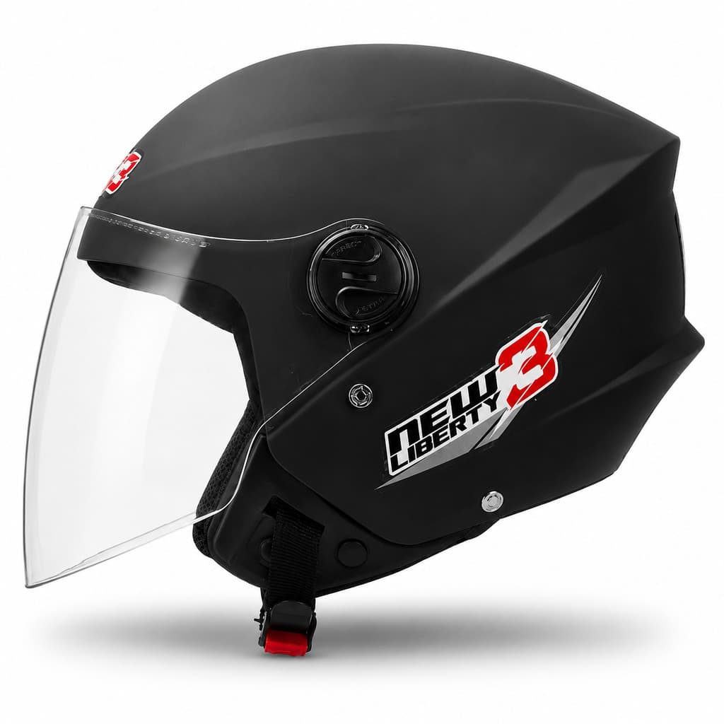Capacete Moto Aberto Pro Tork New Liberty 3 Com Viseira Todas As Cores