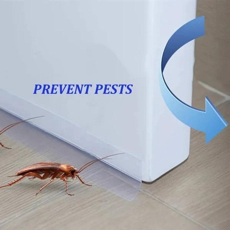 Tira De Silicone Autoadesiva Isolamento Acústico Porta Janela Vedação Inferior Da À Prova De Vento Borracha Transparente