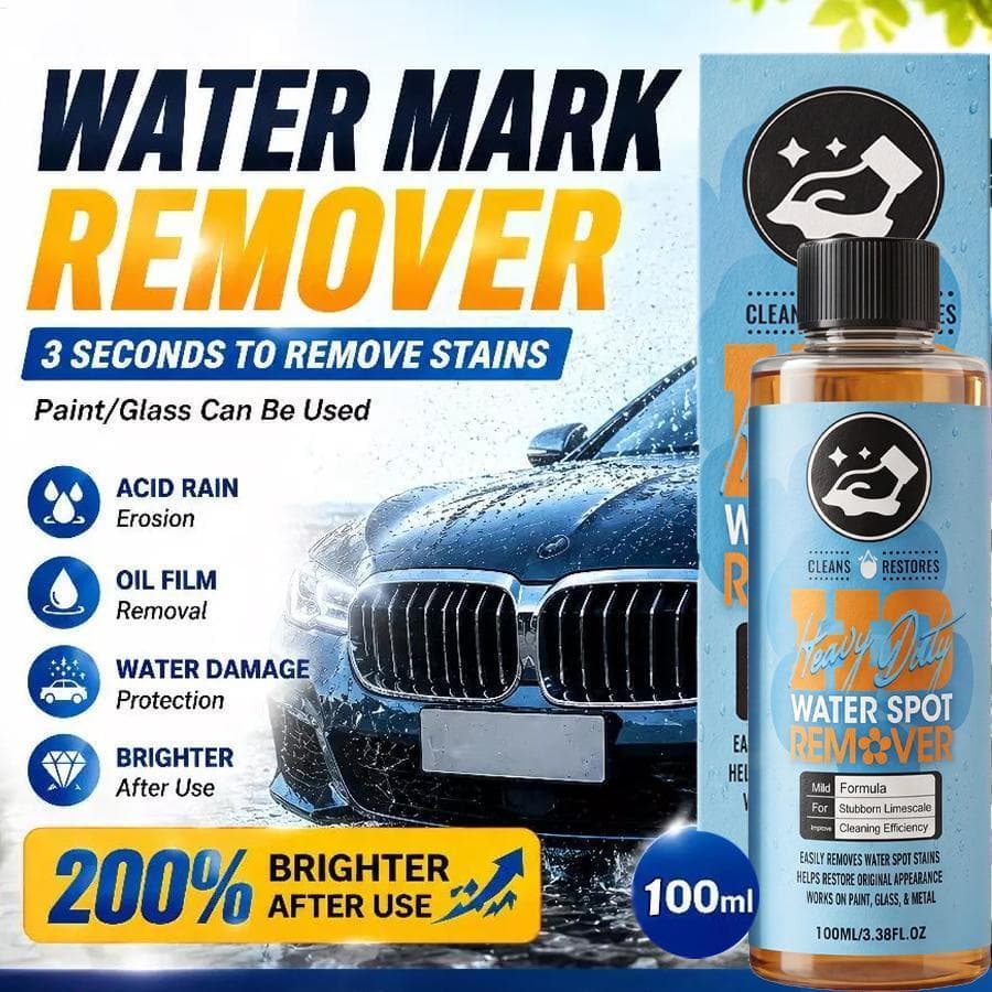 Removedor De Manchas De Água Para Carro , Agente De Limpeza De Ação Rápida , Proteção De Pintura , cupionbr