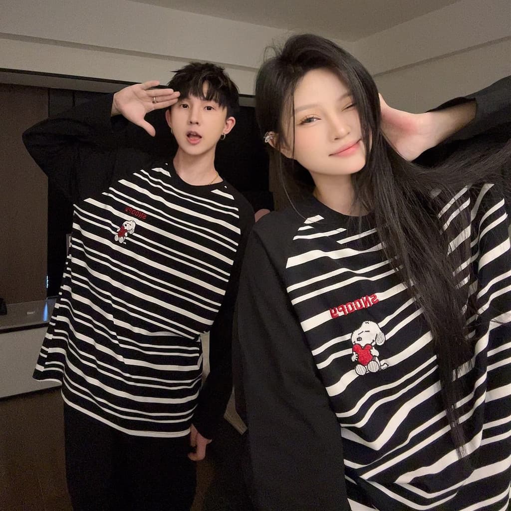 Casal terno ins estilo pijamas feminino primavera outono calças de manga comprida outono Homewear terno fábrica uma peça