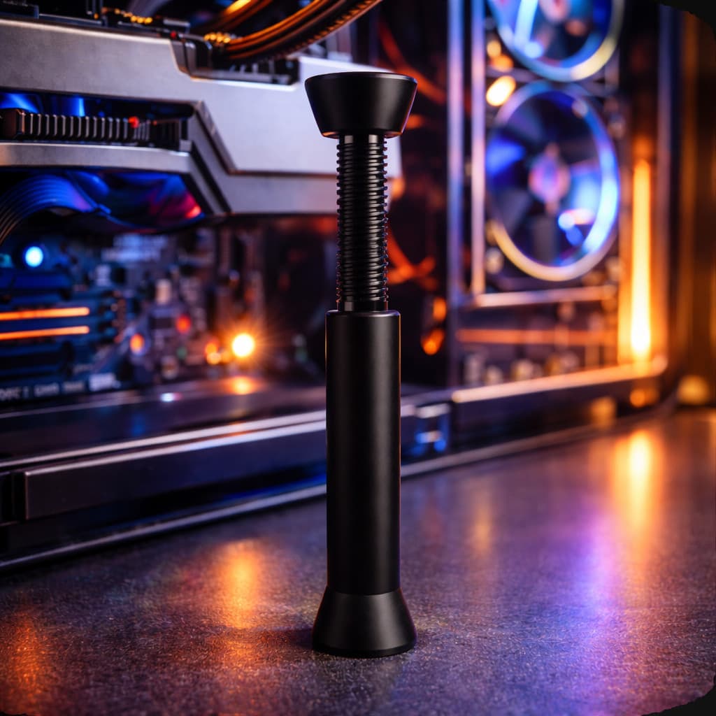 Suporte Ajustável Vertical Para Placa de Video GPU HD PC Colorido Monster