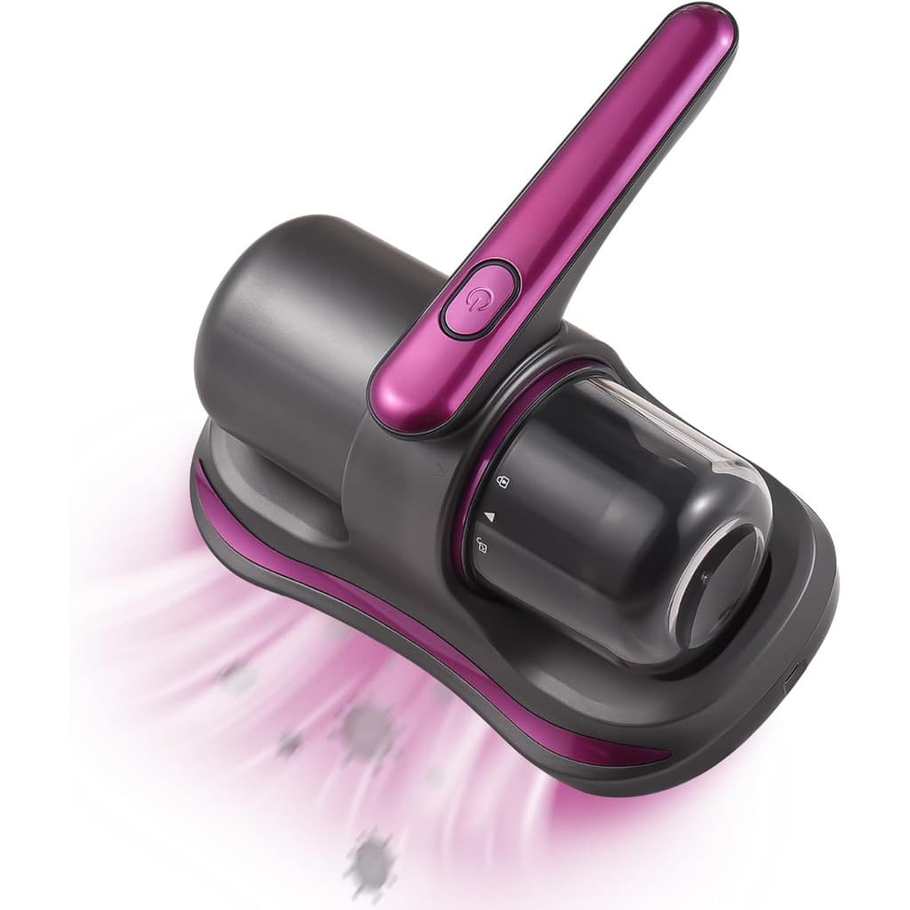 Aspirador Portátil Anti Ácaro Esterilização Luz Uv Sem Fioo