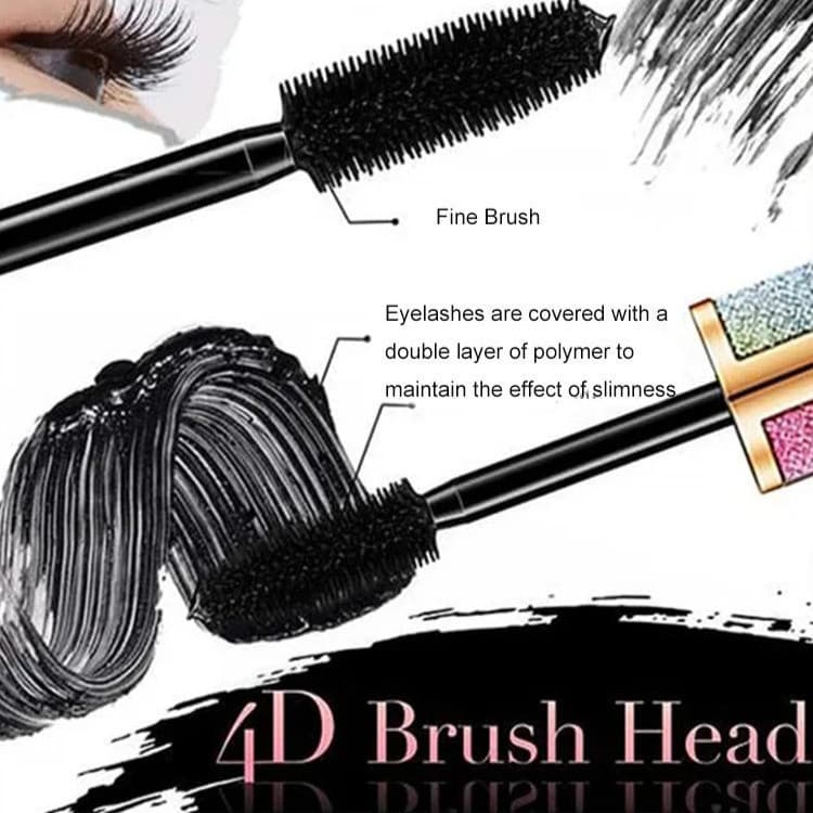 【Naturalmente Longos】Sana Starry Sky Mascara Bold Lashes, No Clumps Estrela/Máscara/Fibra