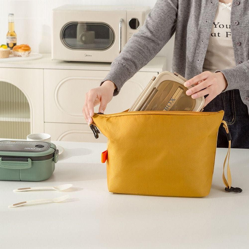 Bolsa De Almoço SOLDOI , Isolada À Prova D'água De Grande Capacidade , Dobrável Para Estudante Trabalhador De Escritório