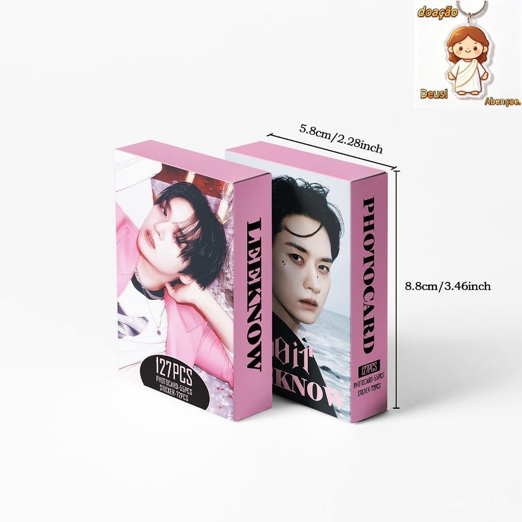 127 Unidades/Caixa Stray Kids Solo Lee Know Photocards Cartão De Coleção Dominar