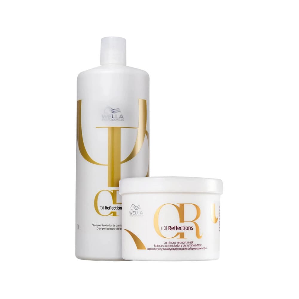 Kit Oil Reflections Shampoo 1L +Mascara 500ml | Wella