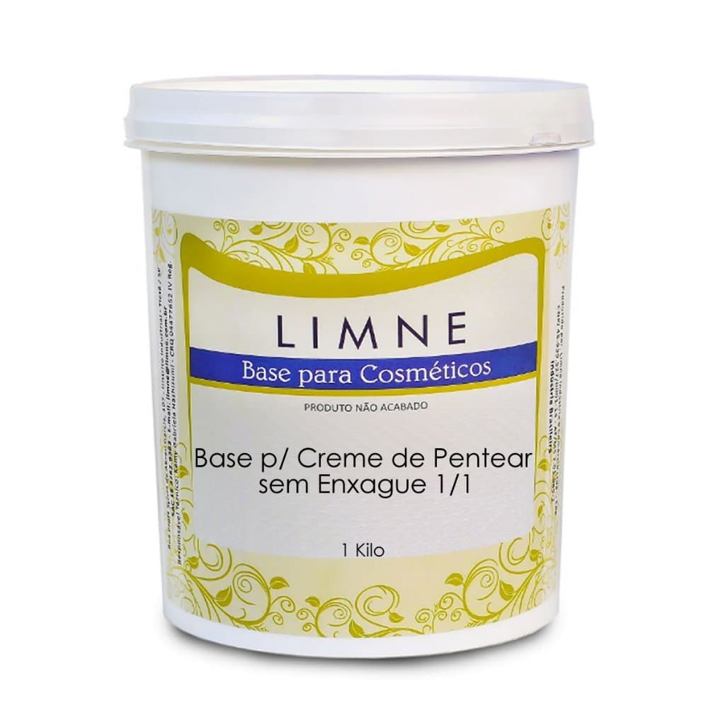 Base Creme de Pentear sem Enxague 1/1 - 1 kilo - Limne