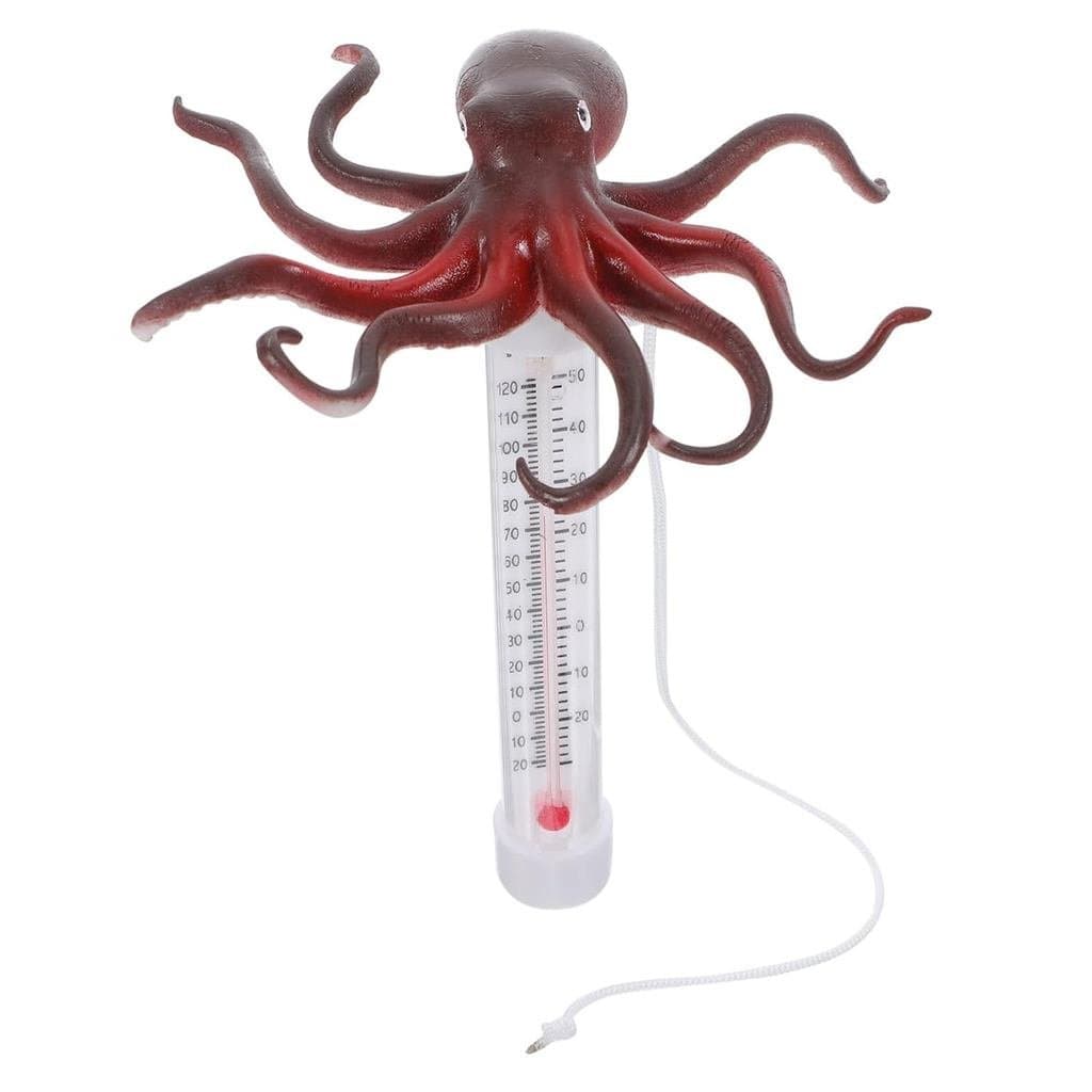 Termômetro Flutuante para Piscina UPKOCH, Detector de Temperatura para Spa, Sensor de Alta Precisão, Forma Divertida de