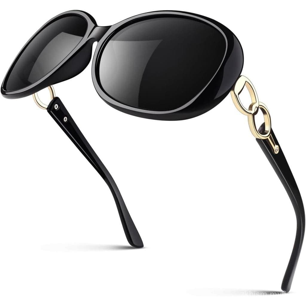 Óculos de Sol Femininos Polarizados, Estilo Moderno, Tamanho Grande, Óculos de Sol Fashion para Mulheres, Proteção 100%