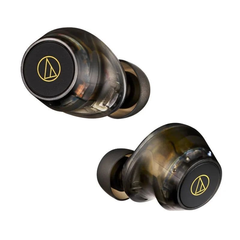 Audio-Technica ATH-CKS30TW + Fones De Ouvido Sem Fio IPX55 À Prova D'água Com Cancelamento De Ruído Ativo E Graves Profu