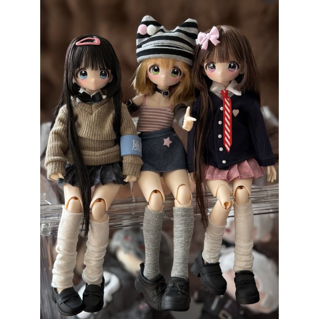 miralab Não Toque , Minha Série Franja bjd Bonecas Móveis Caixa Cega Boneca Figuras De Ação Ornamentos Brinquedos