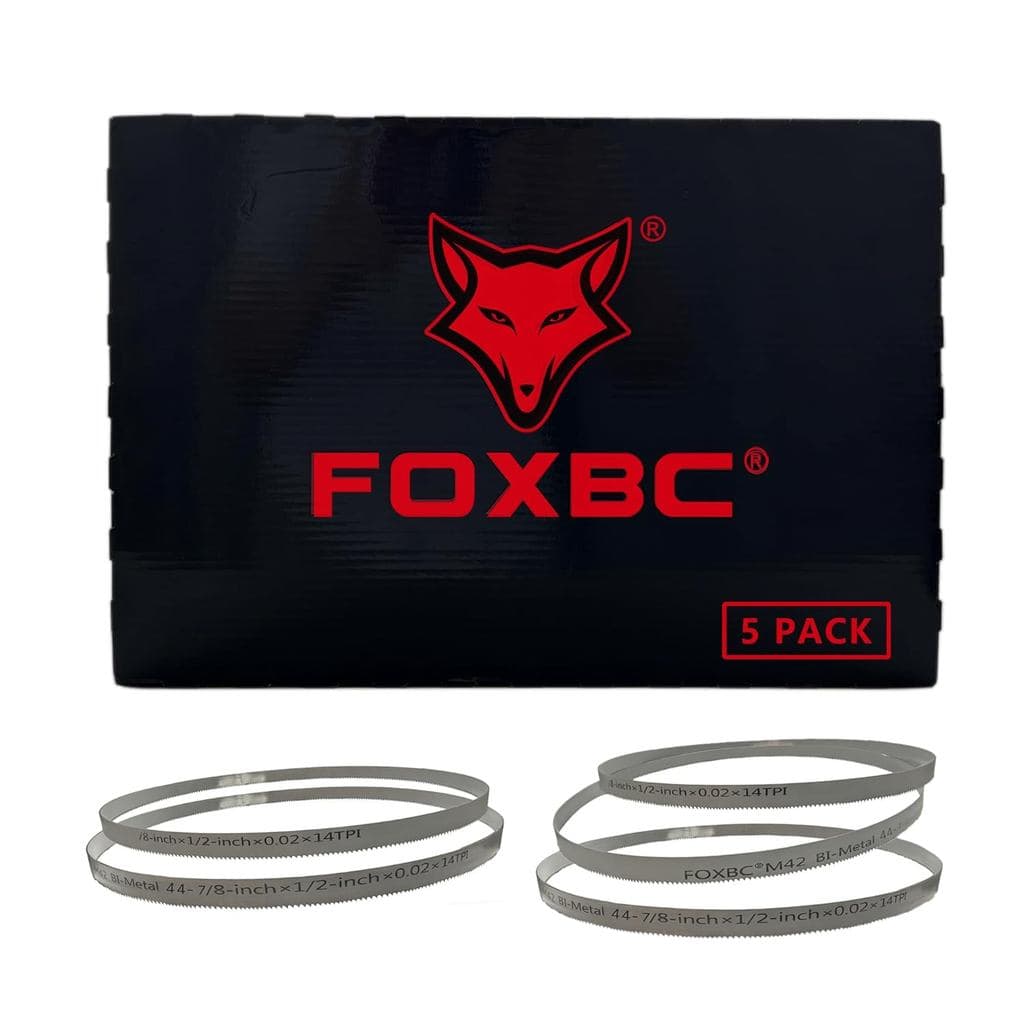 Lâminas de Serra de Fita Portátil FOXBC 44-7/8 polegadas, 14 TPI, Substituição para Milwaukee 48-39-0511, Serra de Fita