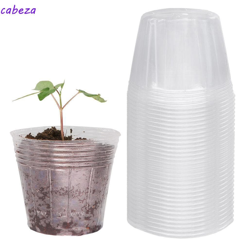 CABEZA Vasos De Berçário Transparência Orquídea Ferramenta De Jardinagem Copo De Plantio De Vegetais De Flores Transpare