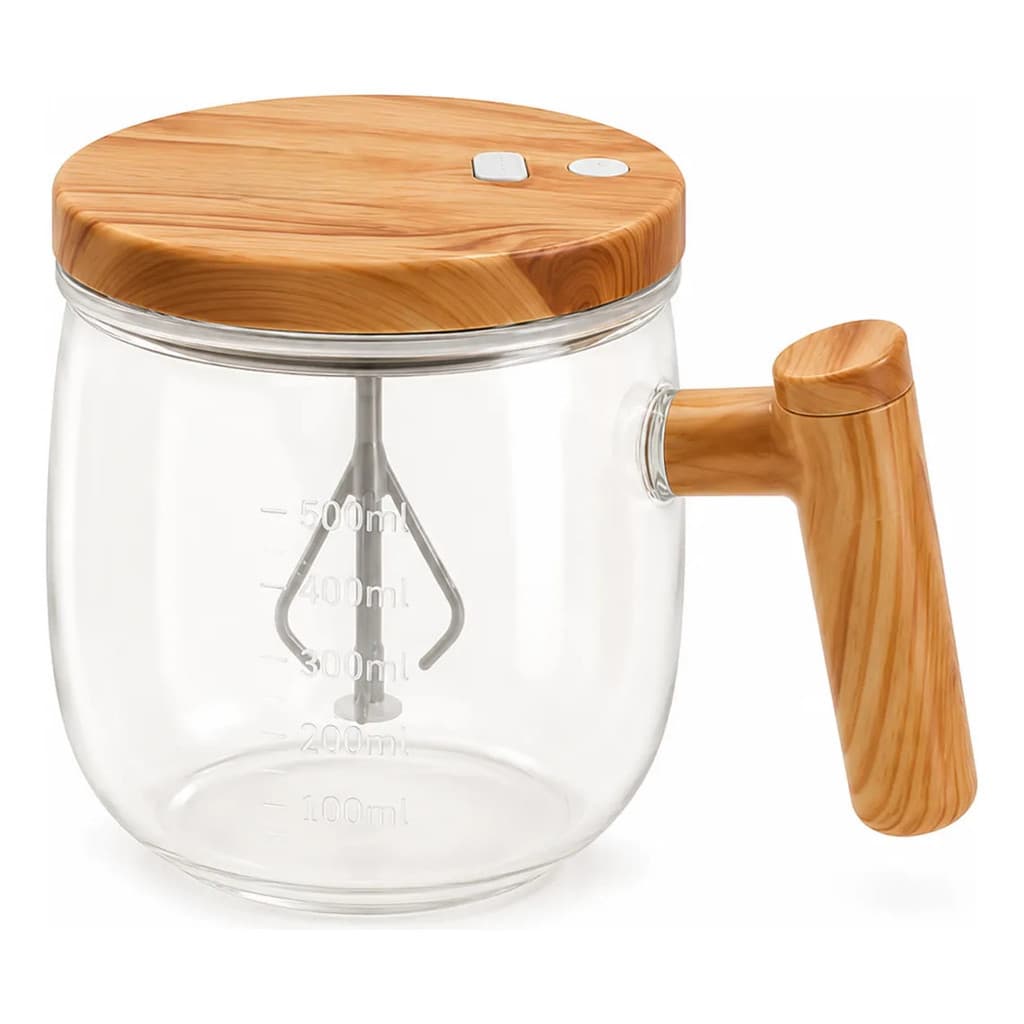 Copo Misturador Automático 500ml Recarregável Com Alça