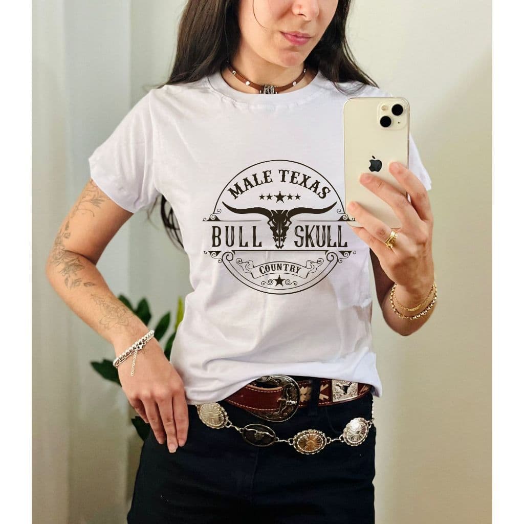 Tshirt Baby Look Feminina Moda West Boiadeira Camiseta 100% Algodão Nova Coleção Nova Estampa