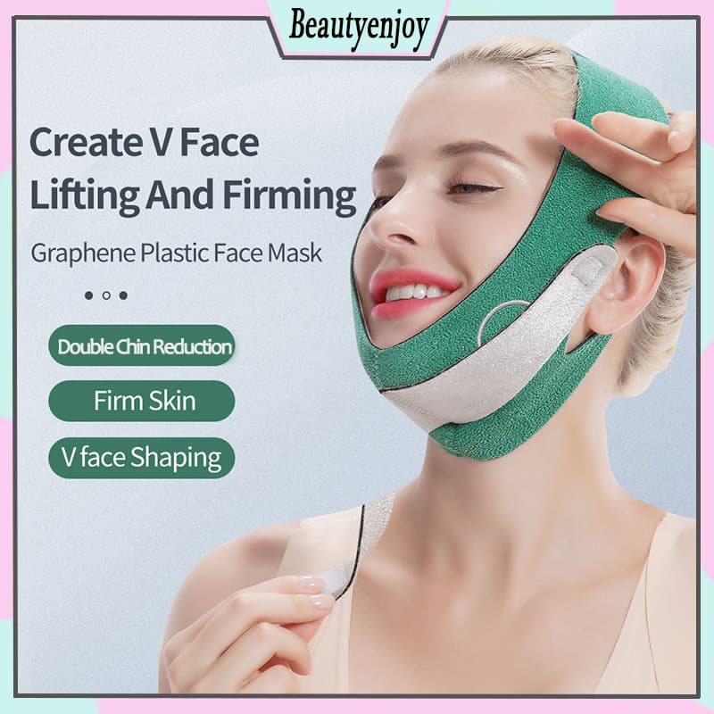 Bandagem Facial Em Forma De V Cinto De Emagrecimento Máscara Fina-Line Modelador De Rosto Cinta De Massagem Queixo Boche